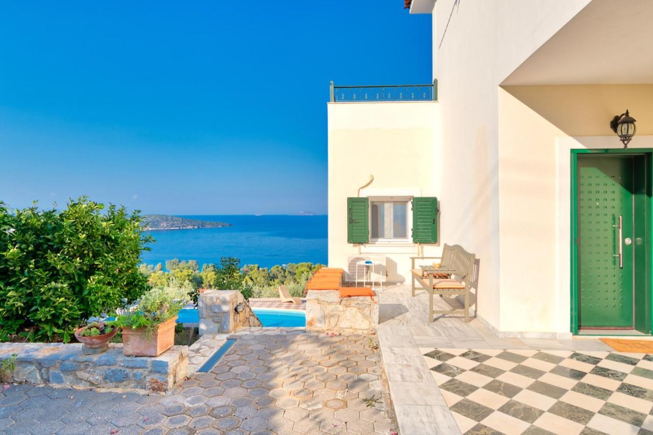 Villa Bamour With Paradise View Epidaurus Exteriör bild