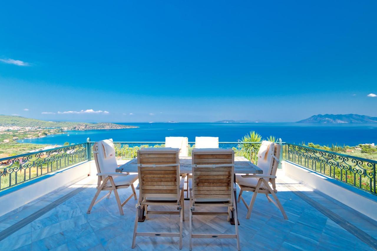 Villa Bamour With Paradise View Epidaurus Exteriör bild