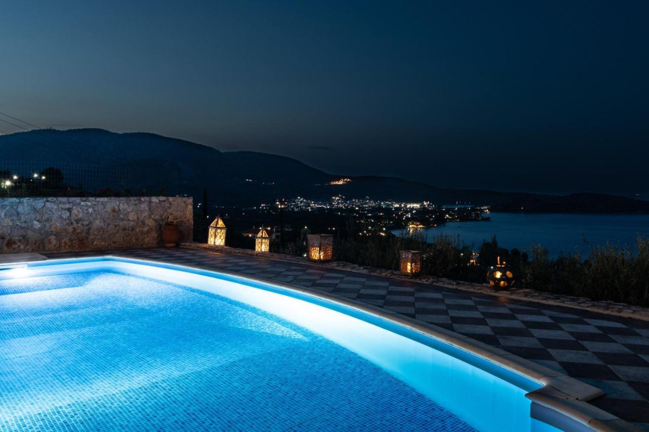 Villa Bamour With Paradise View Epidaurus Exteriör bild