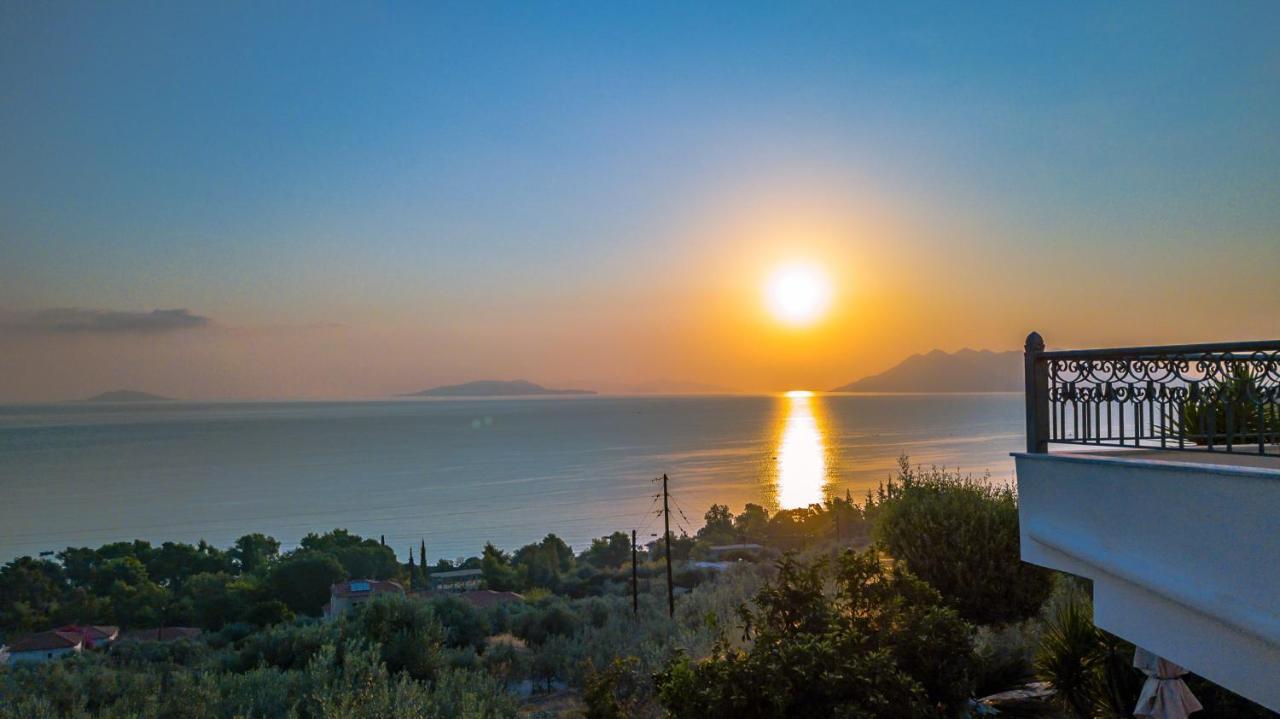 Villa Bamour With Paradise View Epidaurus Exteriör bild
