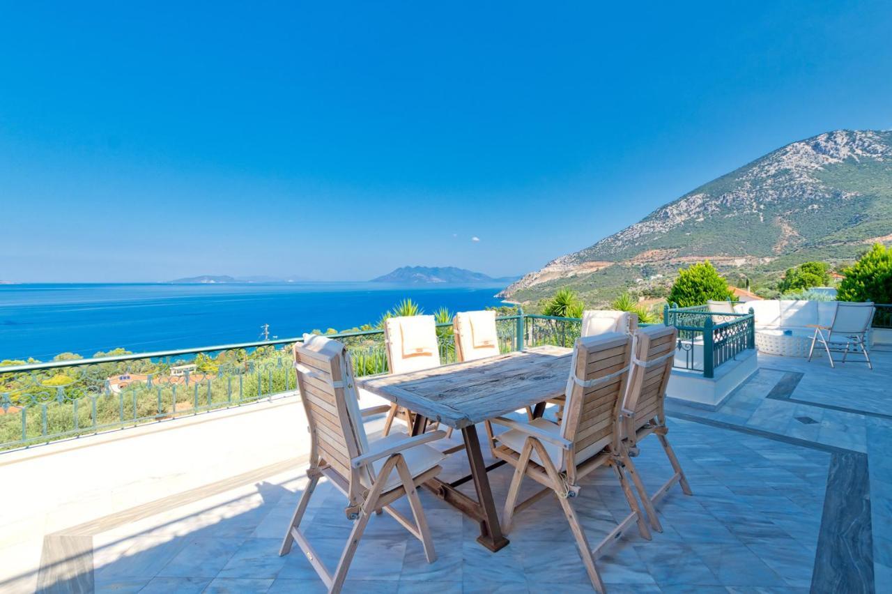 Villa Bamour With Paradise View Epidaurus Exteriör bild