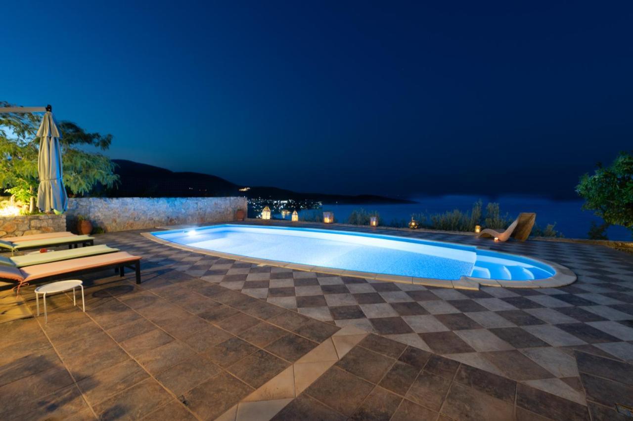 Villa Bamour With Paradise View Epidaurus Exteriör bild