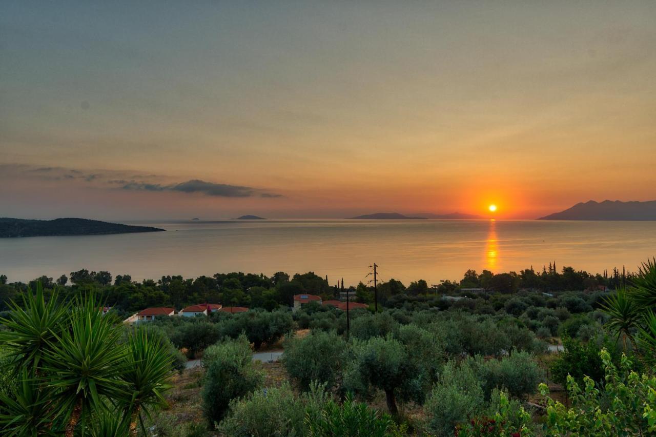 Villa Bamour With Paradise View Epidaurus Exteriör bild